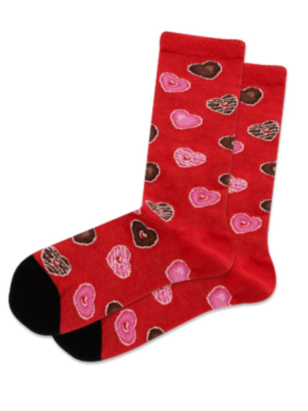 Kids HOTSOX Crew Socks NWT | Heart Donuts Socks
